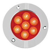 76682 Spyder Series 2-1/2" LED Light, Red Firebrick