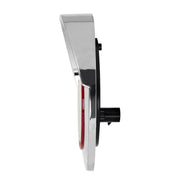 76717 Combo Series 4" Combo LED Flange Mount Light w/ Twist-on Bezel, Red/White/Clear Gray