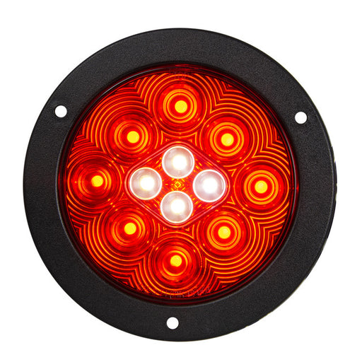 76718 Combo Series 4" Combo LED Light, Red/ White/Clesr Orange Red