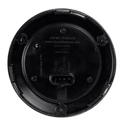 76717 Combo Series 4" Combo LED Flange Mount Light w/ Twist-on Bezel, Red/White/Clear Black