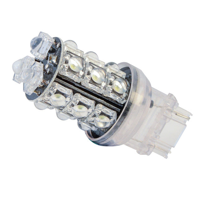 76763 (closeout) 3156 Tower Style 18 LED Light Bulb, Red Light Gray
