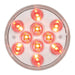 Thistle 4" MEGA 10 PLUS RED/CLEAR 10 LED LIGHT 4" ROUND