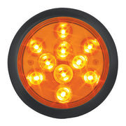 76844 Mega 10 Plus Series 4" LED Light, Amber Chocolate