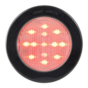 76902 Fleet Series 2-1/2" LED Light, Red/Clear Dark Slate Gray