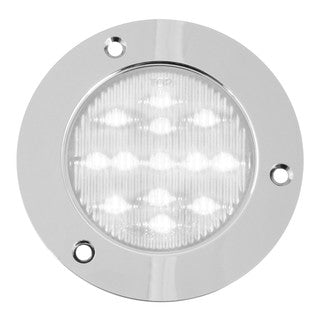 76904 Fleet Series 2-1/2" LED Light, White Light Gray