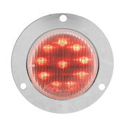 76925 Fleet Series 2" LED Light, Red/Clear Gray