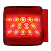 76942 Fleet Series Universal Stud-Mount Under 80" Trailer LED Light, Red Firebrick