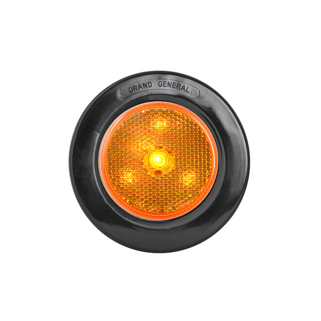 76975 2-1/2" LED Light with Reflector, Amber Chocolate