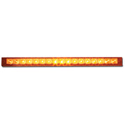 76980 Spyder Series 20" LED Single Row Light Bar, Amber Chocolate