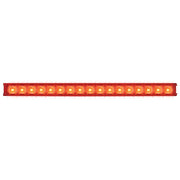 76982 Spyder Series 20" LED Single Row Light Bar, Red Antique White