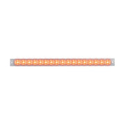 76983 Spyder Series 20" LED Single Row Light Bar,Red/Clear Tan