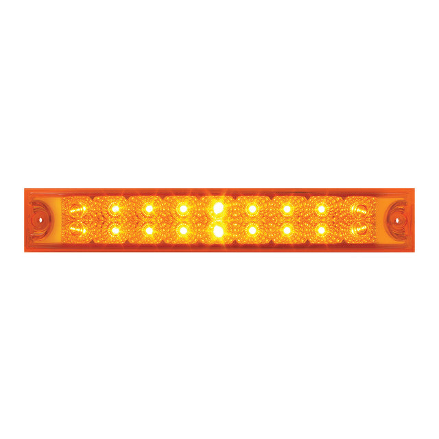 76985 Spyder Series 12" LED Double Row Light Bar, Amber Chocolate