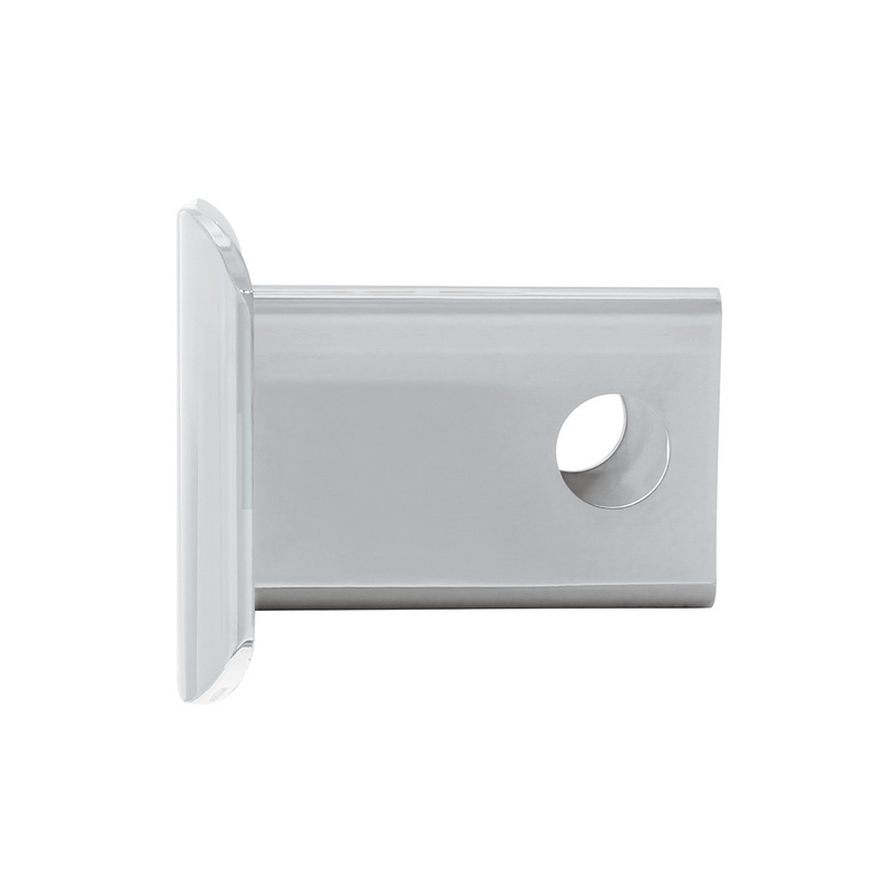 Chrome Plastic Hitch Cover For 2" X 2" Trailer Hitch Receivers