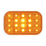 77010BP Rectangular Spyder LED Light (AMBER/AMBER) #77010BP LED Rectangular Light Chocolate
