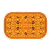 77010BP Rectangular Spyder LED Light (AMBER/AMBER) #77010BP LED Rectangular Light Chocolate
