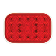 77013BP Rectangular Spyder LED Light (RED/RED) #77013BP LED Rectangular Light Firebrick