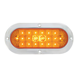 SPYDER AM/AM LED DE PERFIL BAJO OVALADO CON LLANTA SS Y COLA