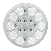 4" LOW PROFILE SPYDER WHITE 20-LED BACK-UP LIGHT W/PLUG 4" ROUND Light Gray