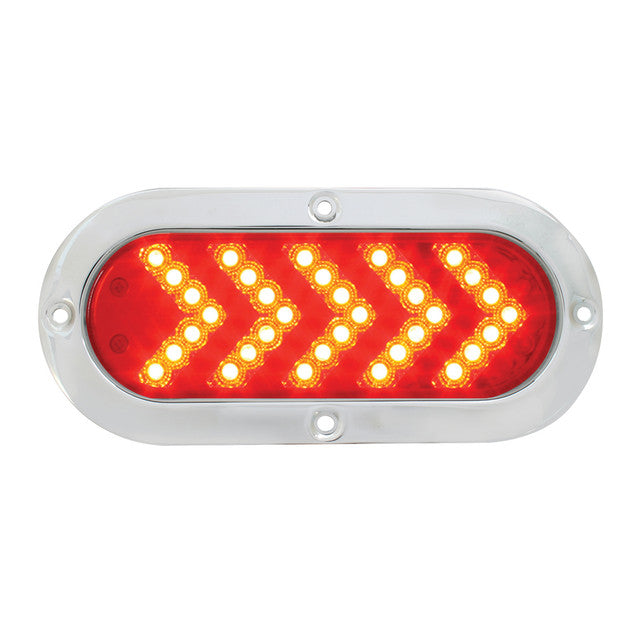 77132 Spyder Series Oval Sequential Arrow Mid-Turn LED Light
