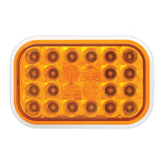 77180 Rectangular Pearl LED Light (AMBER/AMBER) #77180 LED Rectangular Light Goldenrod