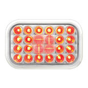 CR PANEL W/RECT. PEARL R/C LED 2 LIC. FRAME & CR. RIM W/VISOR Light Gray