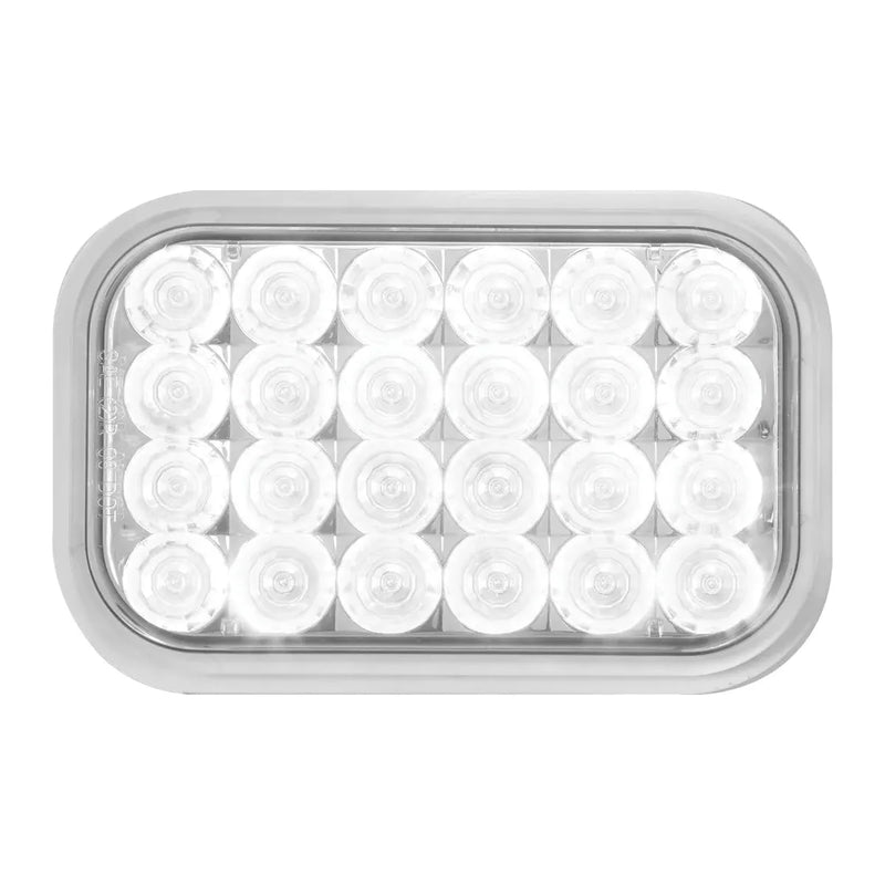 77184 Rectangular Pearl LED Light (WHITE/CLEAR) #77184 LED Rectangular Light Lavender