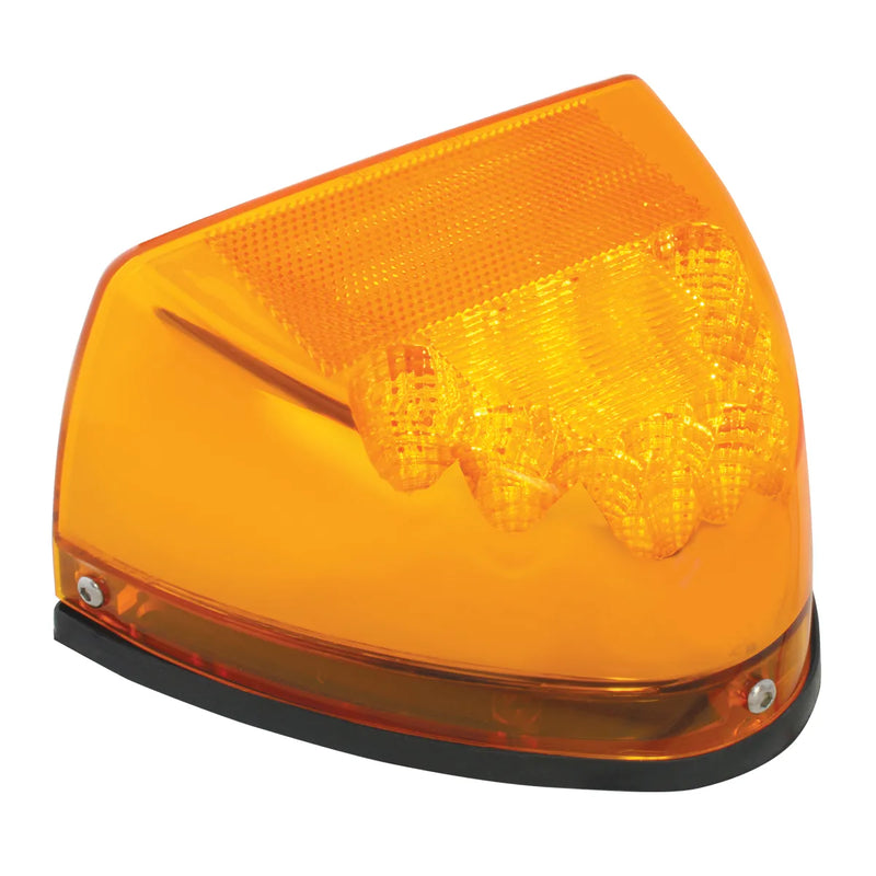 77232 SPYDER AMBER 42LED TURN SIGNAL LIGHT FOR PETE, AMBER LENS Peterbilt Turn Signal Goldenrod