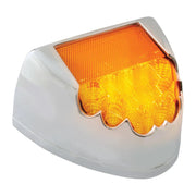 77234 SPYDER AMBER/AMBER 42-LED TURN SIGNAL LIGHT W/ CR. PL. COVER turn signal Gray