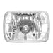 Light Gray Rectangular Halogen Headlamps RECTANGULAR 7.85X5.6 (NO HALO)