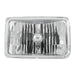 Gray Rectangular Halogen Headlamps RECTANGULAR 6.5 X 4.17 (NO HALO)