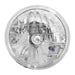 Gray Round Halogen Headlamps Headlight HEADLAMP 7" (NO HALO)