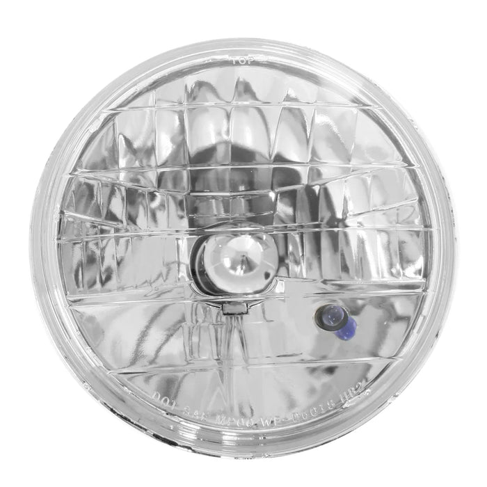 Gray Round Halogen Headlamps Headlight HEADLAMP 7" (NO HALO),HEAD LAMP 7" (W/HALO),7" HEADLAMP (NO HALO),HEADLAMP 5 3/4" (NO HALO)