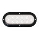 LITE LED BLANCO MEGA 10 PLUS OVALADO CON BRIDA NEGRA Y 2 CABLES