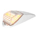 Light Gray SPYDER AMBER/CLEAR 17 LEDS G5K CAB LIGHT, CR. PL. HOUSING [new style] #77565 CAB LIGHT HOUSING