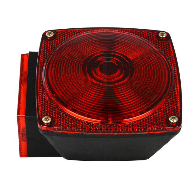 77631 Universal Stud-Mount Trailer Light, Red/Red, Passenger