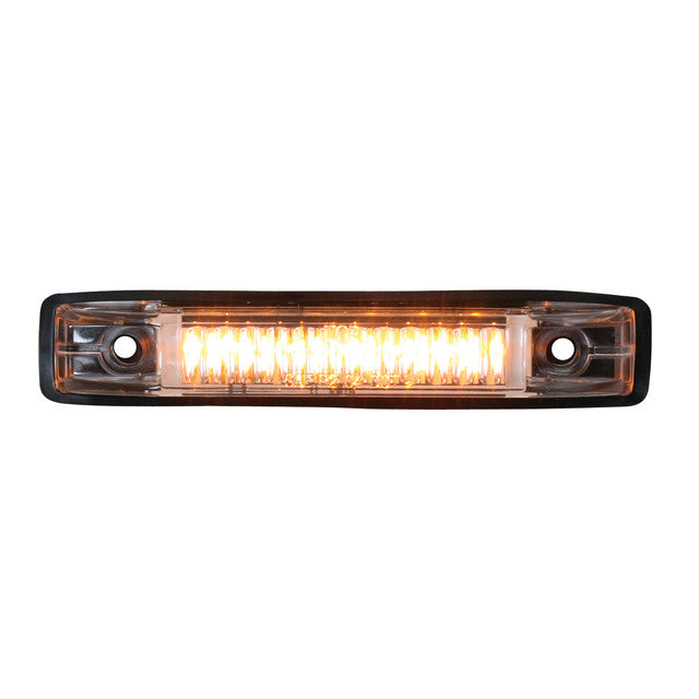 77651 Thin Line LED Light, Amber/Clear