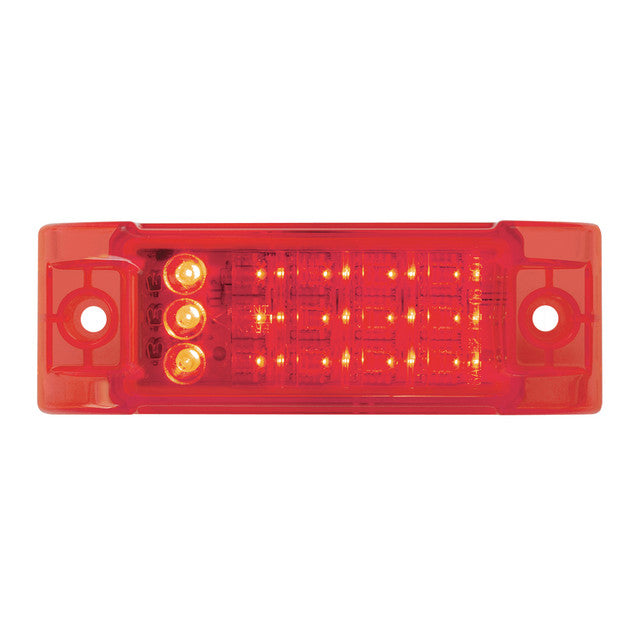 77666 Rectangular LED Light, Red