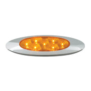 77845 ULTRA THIN SPYDER Y2K AMBER/ AMBER 7 LED LIGHT, HIGH/LOW 3W ULTRA THIN LED LIGHT Chocolate