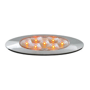 77831 ULTRA THIN SPYDER Y2K AMBER/ CLEAR 7-LED MARKER LIGHT ULTRA THIN LED LIGHT Dark Gray
