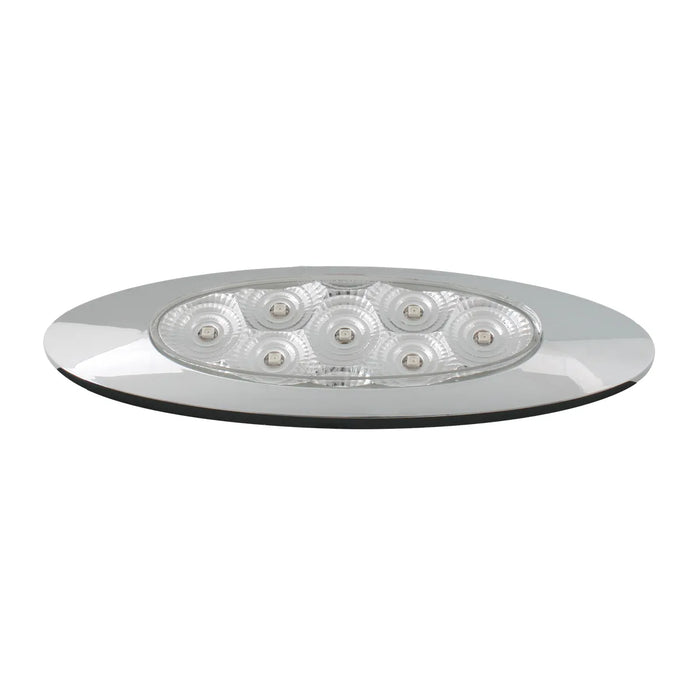Gray ULTRA THIN SPYDER Y2K RED/ CLEAR 7 LED LIGHT, HIGH/LOW 3W ULTRA THIN LED LIGHT