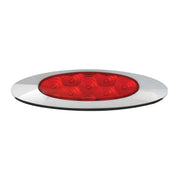 77847 ULTRA THIN SPYDER Y2K RED/RED 7 LED LIGHT, HIGH/LOW 3WIRES ULTRA THIN LED LIGHT Firebrick