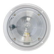 #77843 5â€³ Round Chrome Steel Dome Light DOME LIGHT Gray