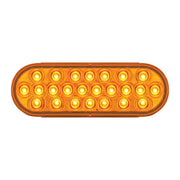 89161 Chrome Plated Steel Triple Light L Shape Mounting Bracket with Oval Sealed Lights (without visor) Chocolate