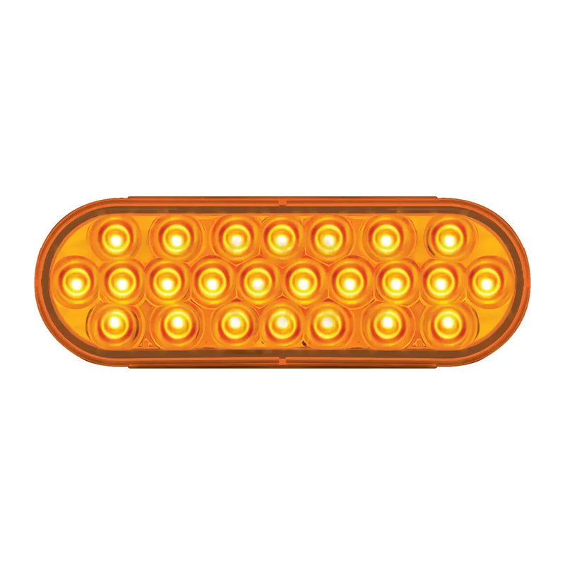 89161 Chrome Plated Steel Triple Light L Shape Mounting Bracket with Oval Sealed Lights (without visor) Chocolate