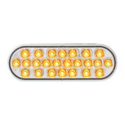 89168 Chrome Plated Steel Triple Light L Shape Mounting Bracket with Oval Sealed Lights Light Gray