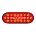 Firebrick Oval Pearl LED Light 6" OVAL amber/clear (light only),amber/amber (light only),red/red (light only),red/clear (light only)