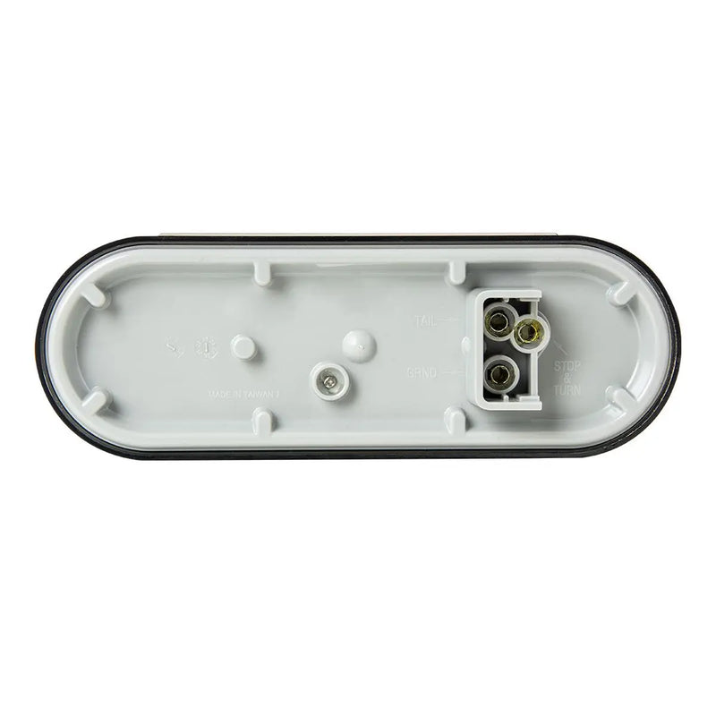 78235 OVAL PEARL AMBER/SMOKE 24 LED SEALED LIGHT Light Gray