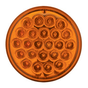 4" Pearl LED Light with Housing  (choose color) 4" ROUND amber/amber (light only) Chocolate