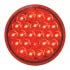 4" PEARL RED LED LIGHT W/#1157 BULB BASE, RED LENS Chocolate