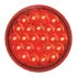 Chocolate 4" PEARL RED LED LIGHT W/#1157 BULB BASE, RED LENS